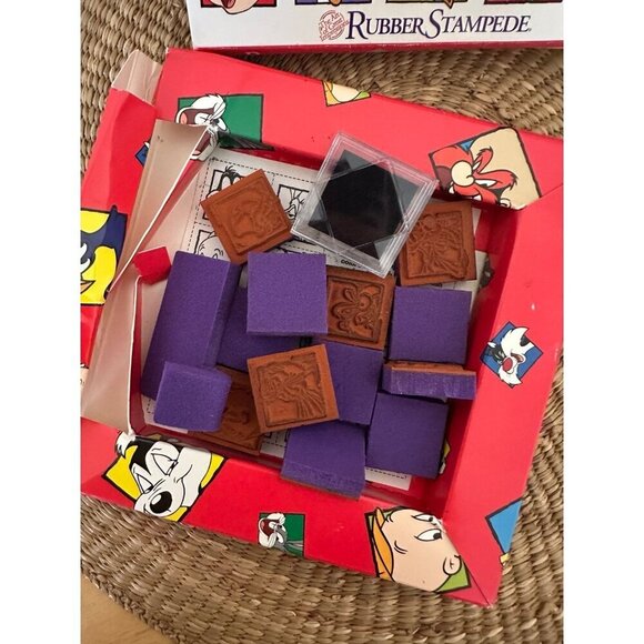 Looney Tunes rubber stamp kit - Picture 9 of 10